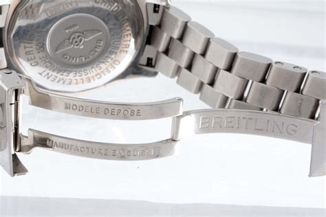 breitling 1884 modele depose manufacture en suisse|Breitling watch clasp french.